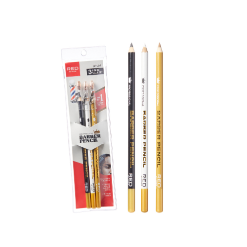 RED by Kiss Barber Pencil Hairline Edge Liner Set With Built-In Sharpener