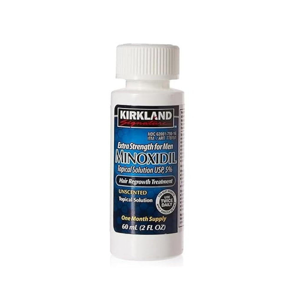 Kirkland Signature Minoxidil 5% Hair Regrowth Treatment for Men – 1 Month Supply