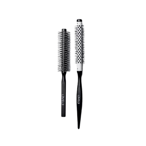 LEVEL3  Wooden Round Brush Set - 2 Pc