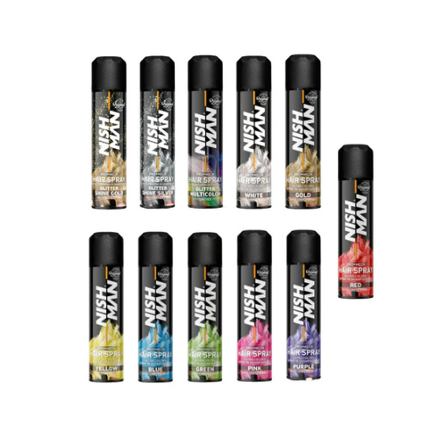 Nishman Pro Mech Temporary Hair Color Spray (150ml/5.1oz)