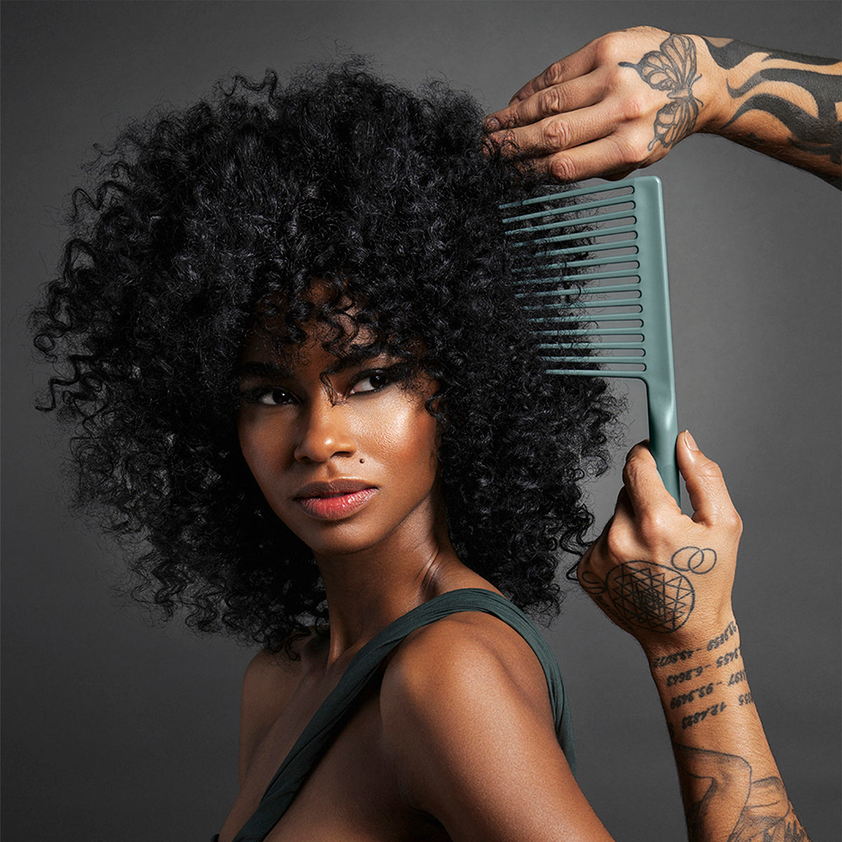 Fromm Curl Studio Afro Styler Rake Comb F4306