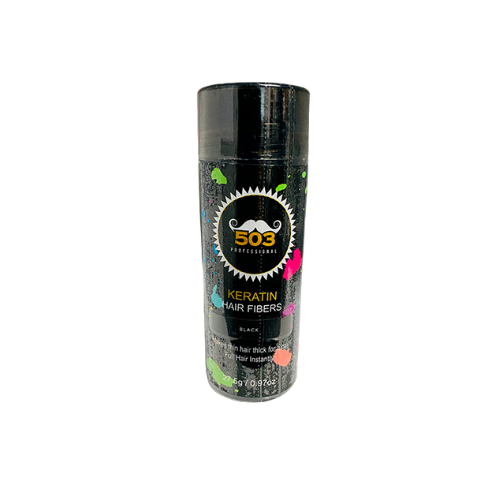 503 Barber Keratin Hair Fibers Black