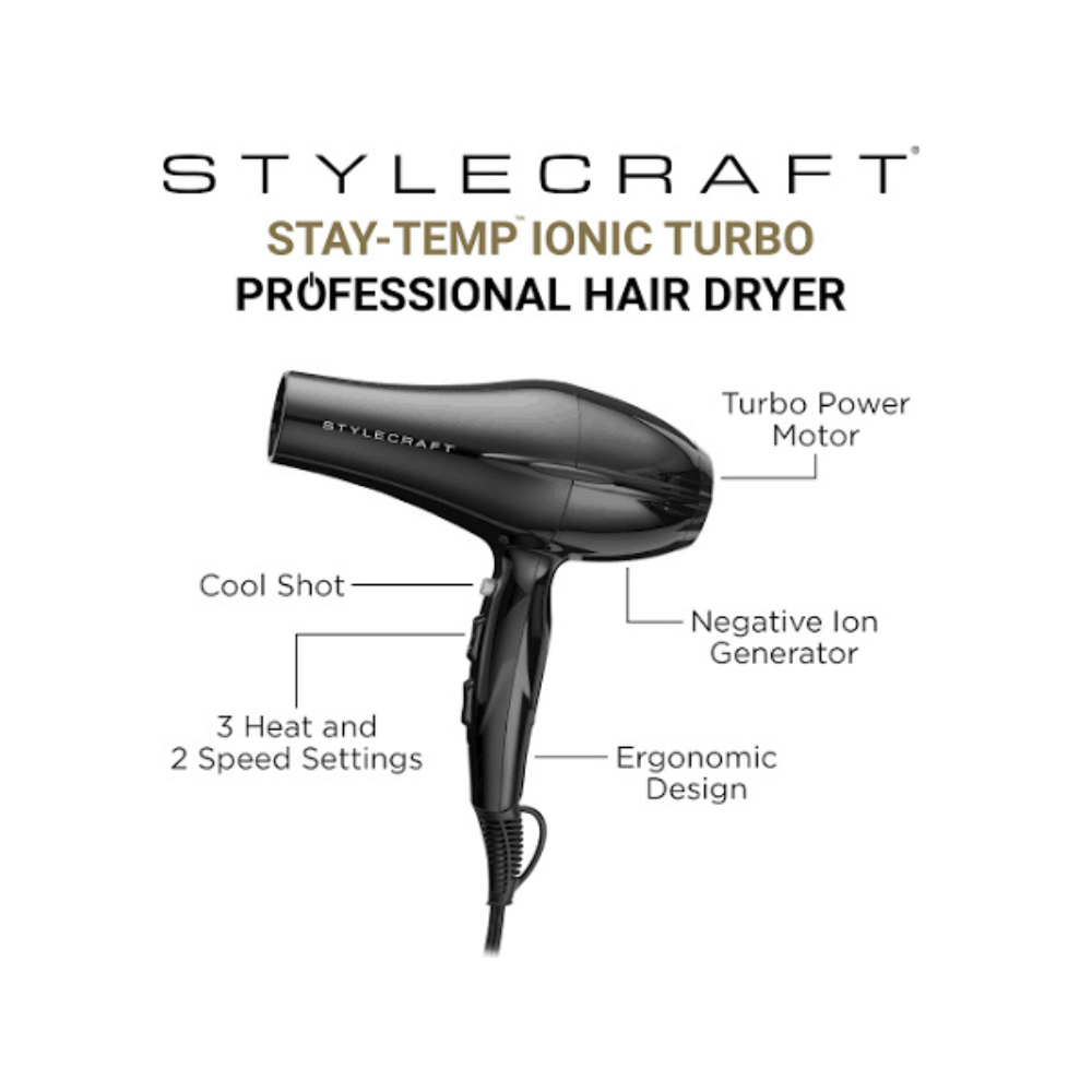 StyleCraft S|C Ace Lightweight Foldable Dryer 