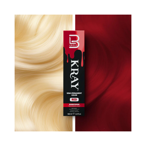 LEVEL3 Kray Semi-Permanent Hair Color (100ml/3.4oz) [17 options]
