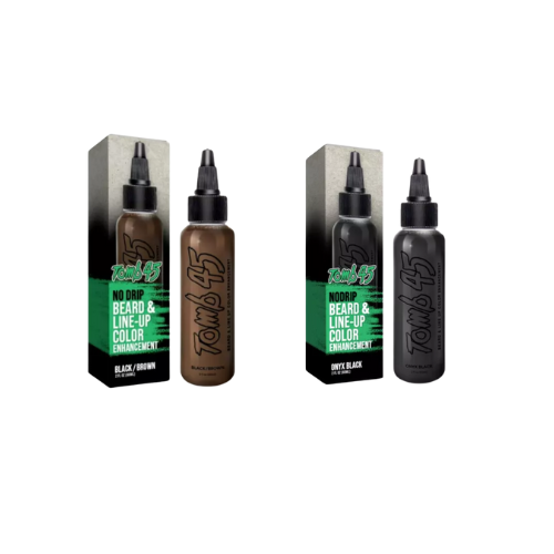 Tomb45 No Drip Beard & Line Up Color Onyx
