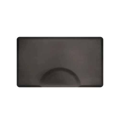 Tough Guy Floor Barber Mats Rectangle 5x3 R Black