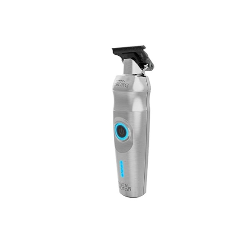 Gamma+ Cyborg - Professional Cordless Metal Hair Trimmer with Digital Brushless Motor