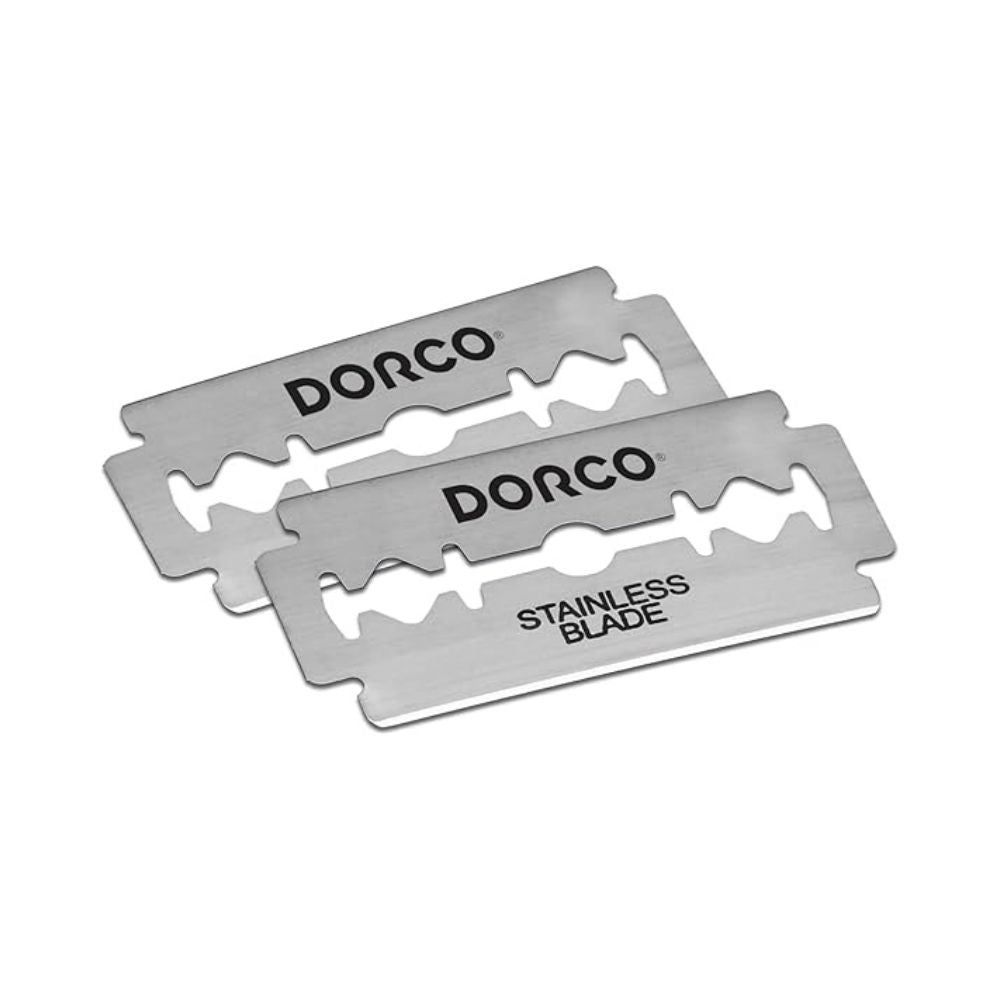 Dorco ST300 Platinium Double Edge Razor Blade 100ct Blue