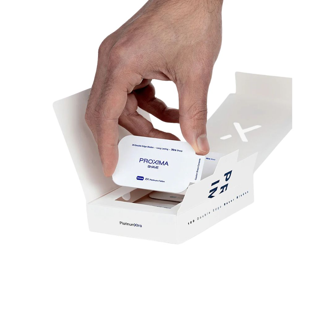 Proxima Shave Platinum Xtra — Double Infinity Edge™
