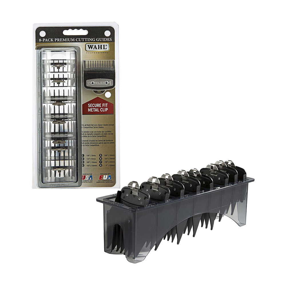 Wahl 8-Pack Premium Cutting Guides Pack