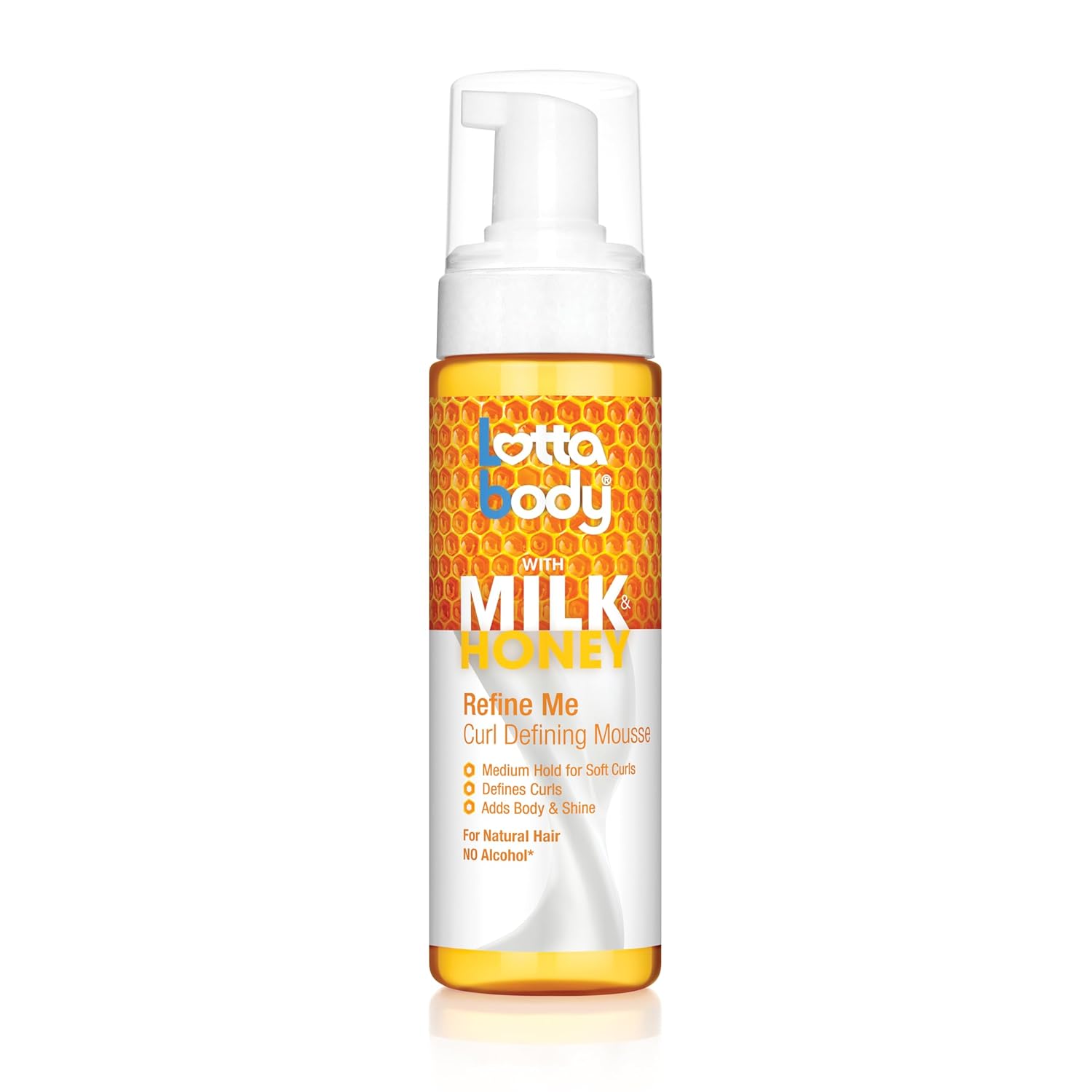 Lotta Body Milk & Honey Curl Defining Mousse 7oz