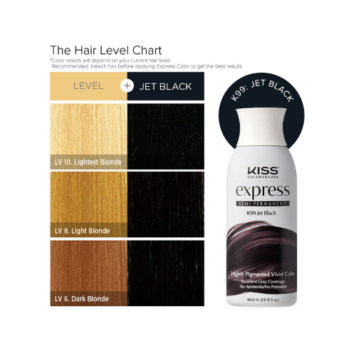 RED by Kiss Express Semi-Permanent Hair Color