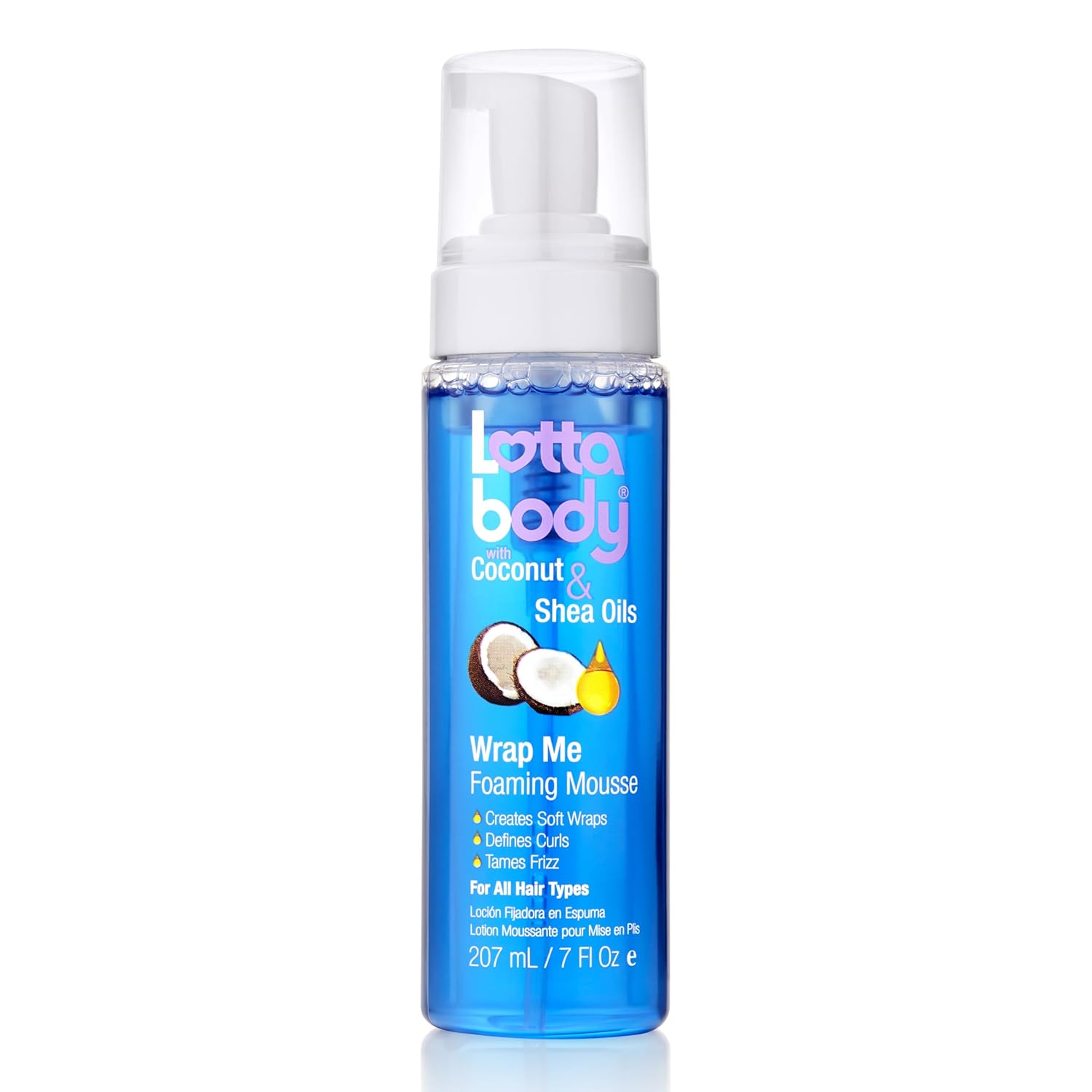 Lotta Body Coconut & Shea Oils Foaming Mousse 7oz