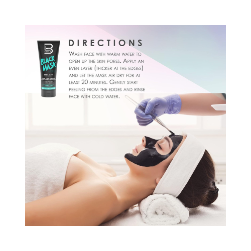 LEVEL3  Black Facial Mask