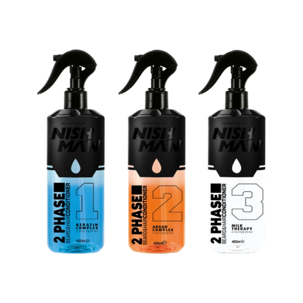 Nishman Beard And Hair 2 Phase Conditioner Spray