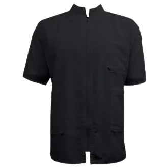 Vincent China Collar Jacket Black VT2211