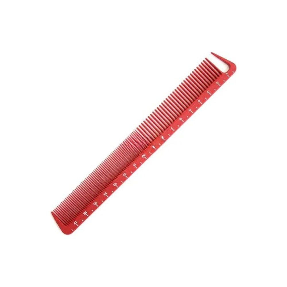 Vincent Ceramic All Purpose Hook Comb 7-1/4" - Red VT1714-1R
