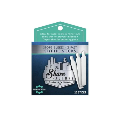 The Shave Factory Disposable Styptic Pencil - 20count