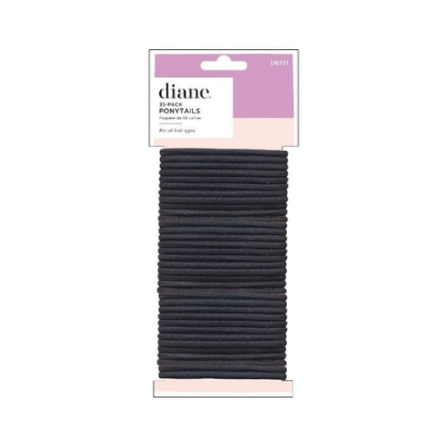 Diane Ponytails Black 35pk D6731