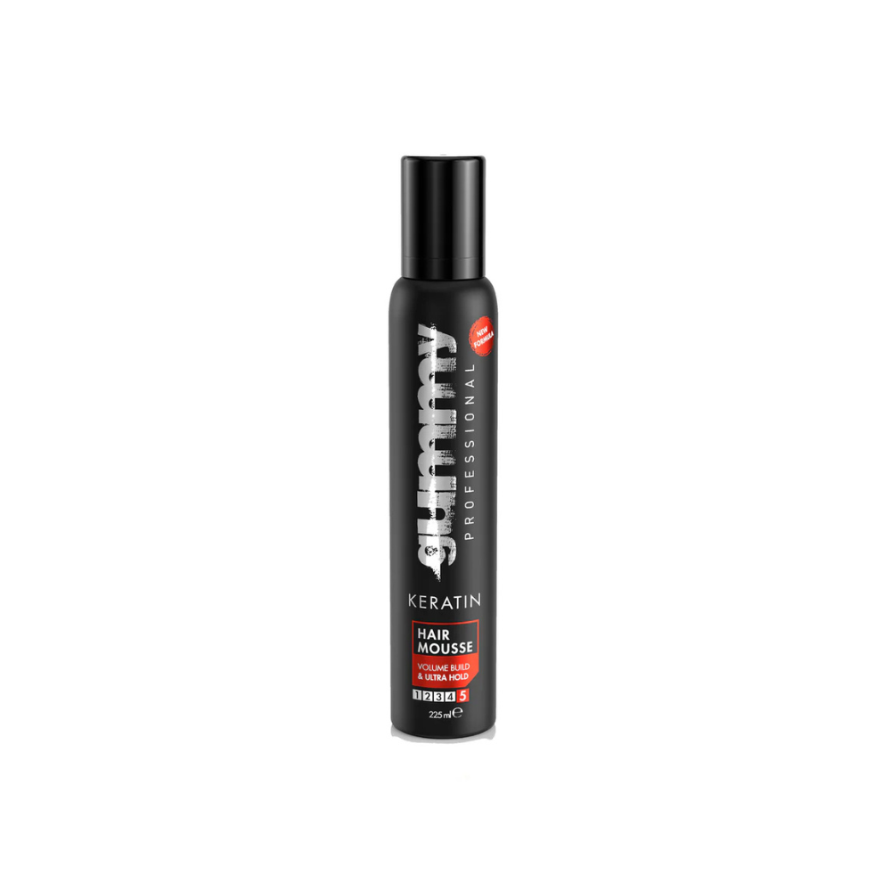 Gummy Keratin Hair Mousse Ultra Hold