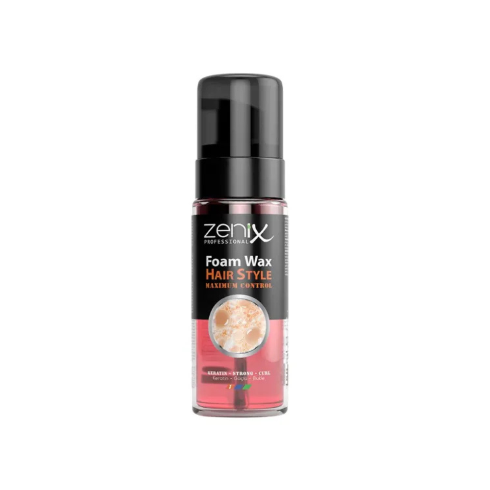 Zenix Hair Style Foam Wax Keratin 5.1oz
