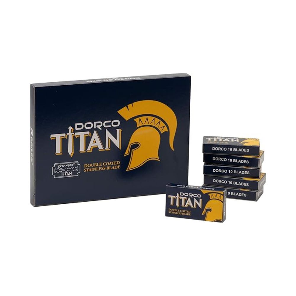 Dorco Titan Razor Double Edge Blades 100ct