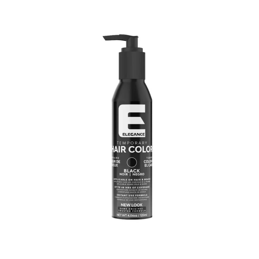 Elegance Semi-Permanent Hair Color 120ml Black