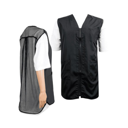 Vincent Barber Vest Black X-4XL VT2342