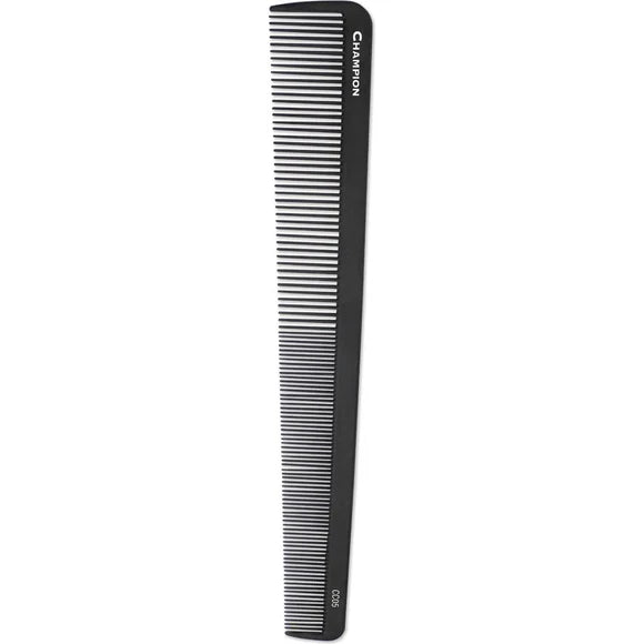 Champion Carbon Barber Comb - 8” CC05